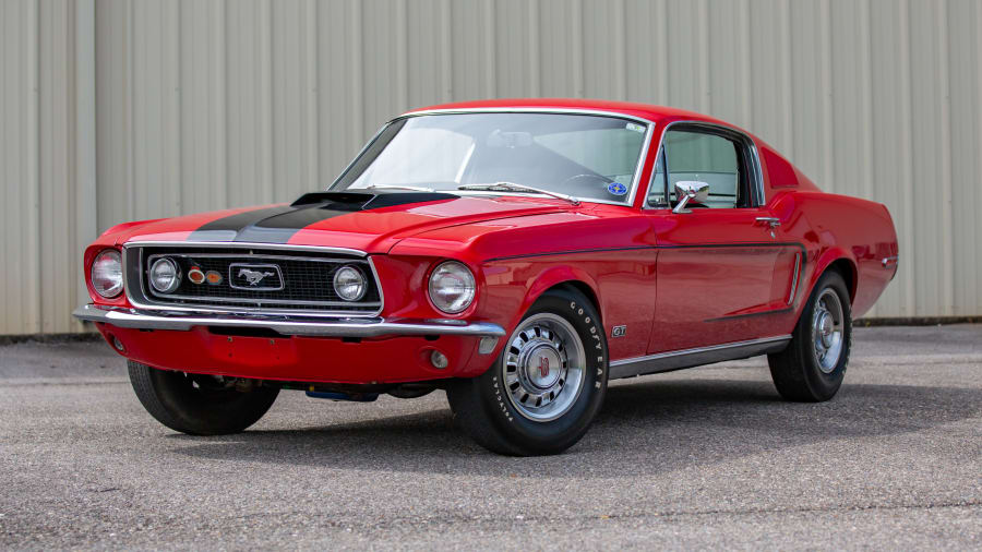 1968 Ford Mustang GT Fastback for Sale at Auction - Mecum Auctions