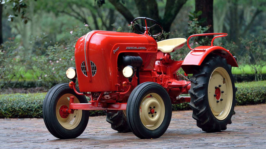 2x Scheinwerfer Frontscheinwerfer Porsche Diesel Junior 108 Standard Traktor