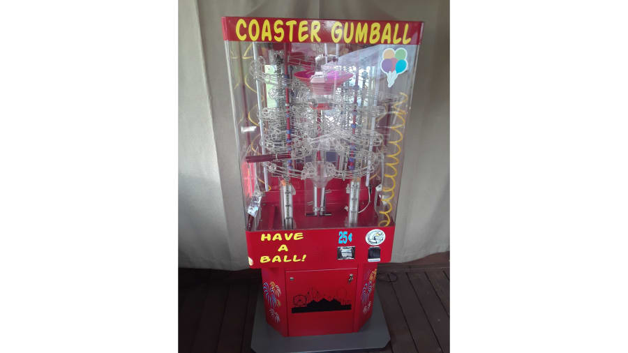 Coaster Gumball Machine 76x29x18 for Sale at Auction Mecum Auctions