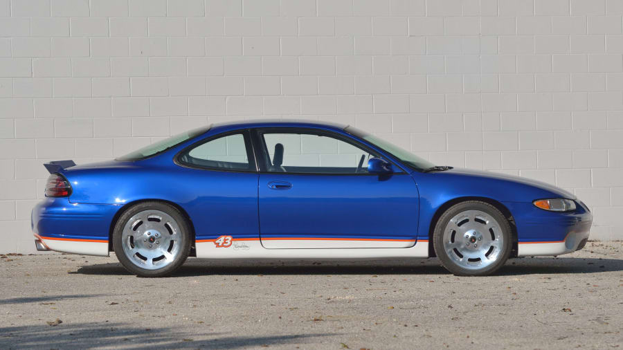 1999 Grand Prix GT Coupe - Medium Gulf Blue Metallic / Graphite photo #7