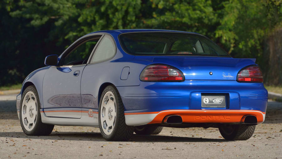 1999 pontiac grand prix gt with rims, 1999 Pontiac Grand Prix GT Coupe  Medium Gulf Blue Metallic / Graphite