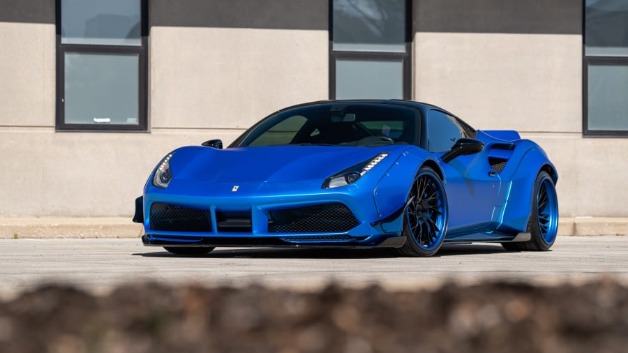 4,500-Mile 2017 Ferrari 488 GTB for sale on BaT Auctions - sold