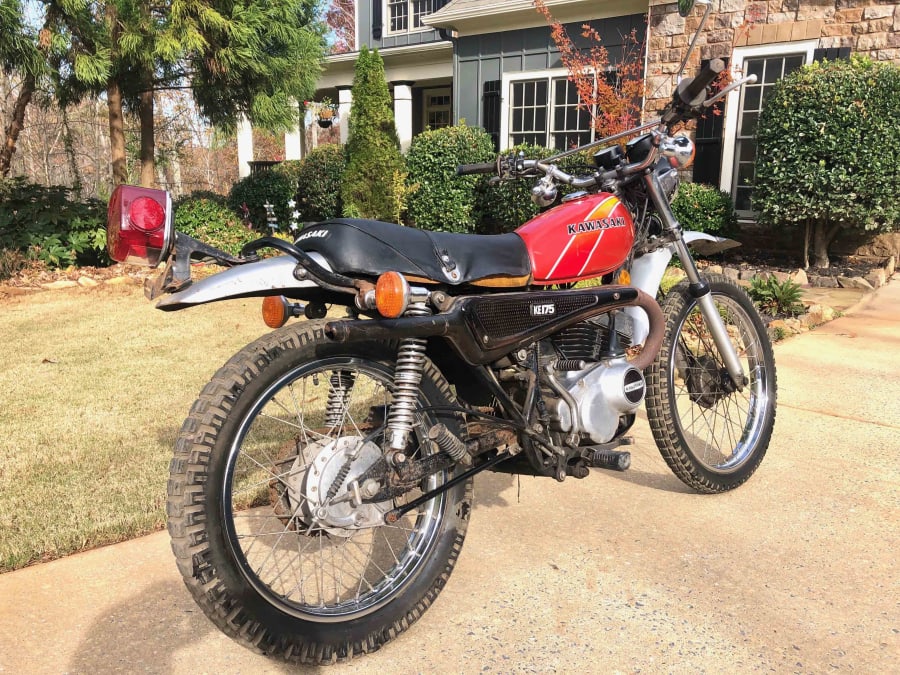 K☆ 1977 Kawasaki KE175 VIN: KE175B014964 - CLASSIC.COM