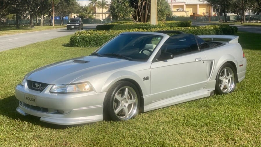 2000 Ford Mustang Roush Stage 1 Convertible at Kissimmee 2022 as J155