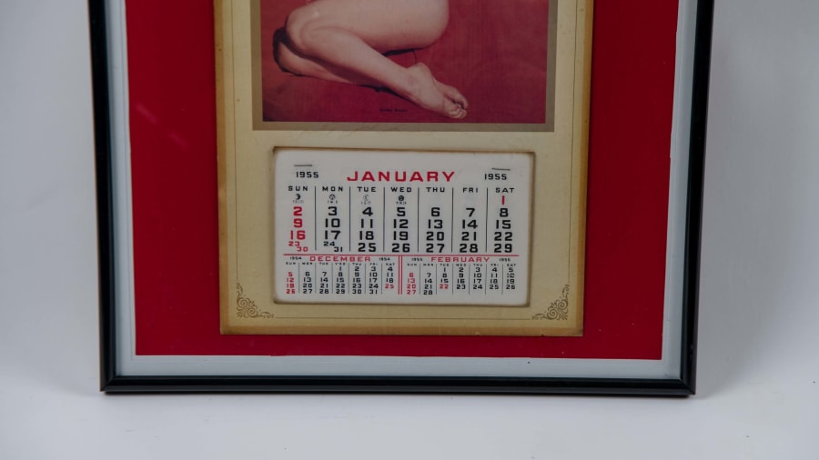 Marilyn Monroe Golden Dreams Framed Calendar and Picture at Kissimmee 2022  as Z411 - Mecum Auctions