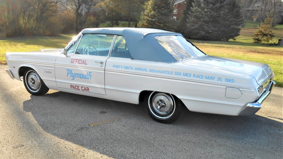 Modèle Réduit Plymouth Sport Fury Indy 500 Pace Car 1965 - Altaya 1:43 - Neuf Sous Blister
