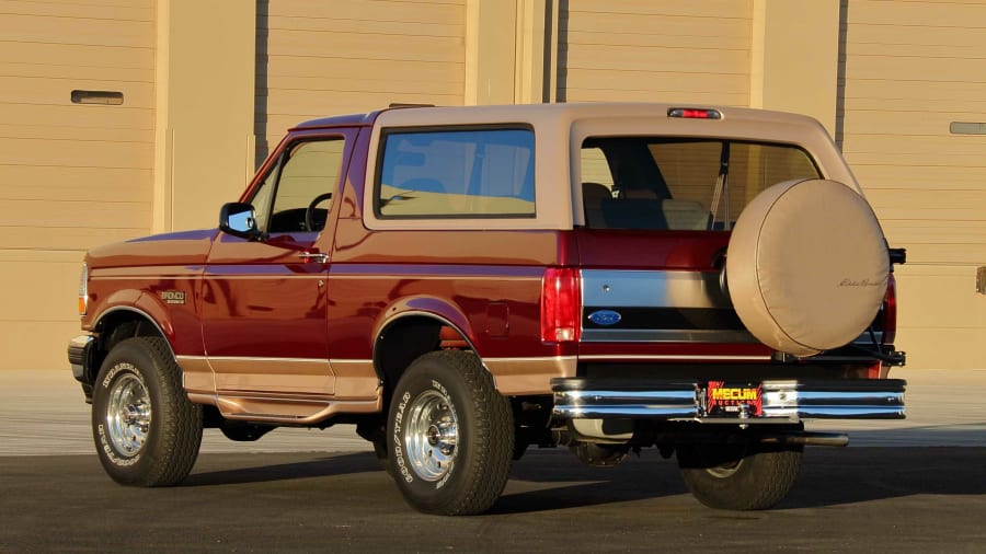 Lot 97- 1996 Ford Bronco Eddie Bauer Edition