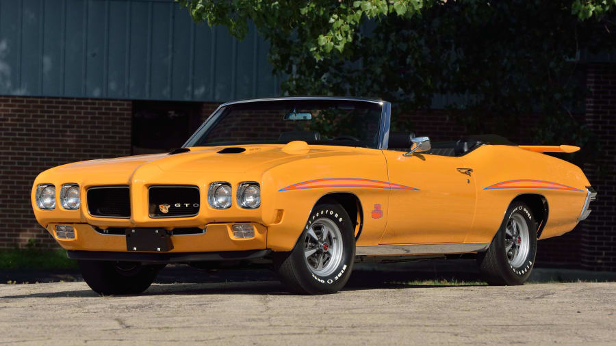 1970 Pontiac GTO Judge Ram Air IV Convertible for Sale at Auction ...