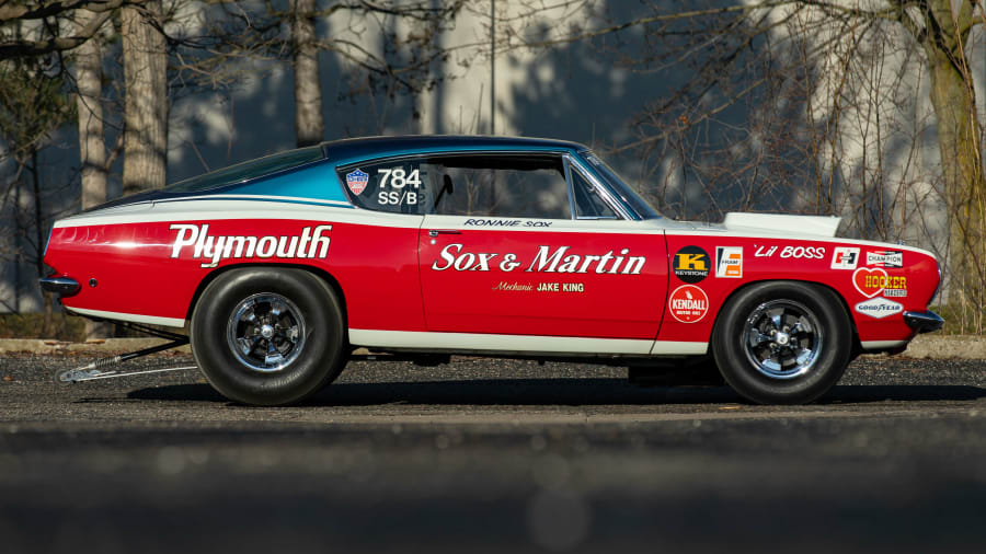 1968 Plymouth Barracuda B029 'Sox & Martin' Super Stock for Sale 