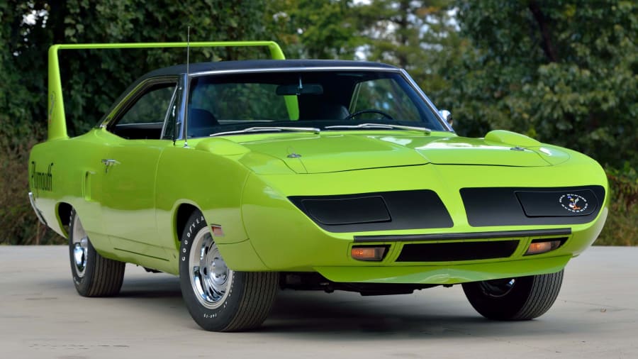Sublime Green on my Plymouth Superbird build (hex: A0E03A) : r