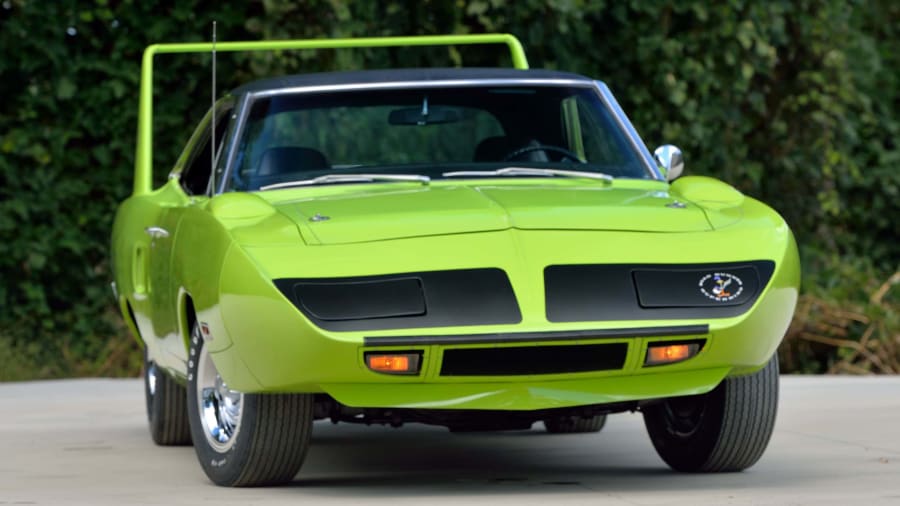 Sublime Green on my Plymouth Superbird build (hex: A0E03A) : r