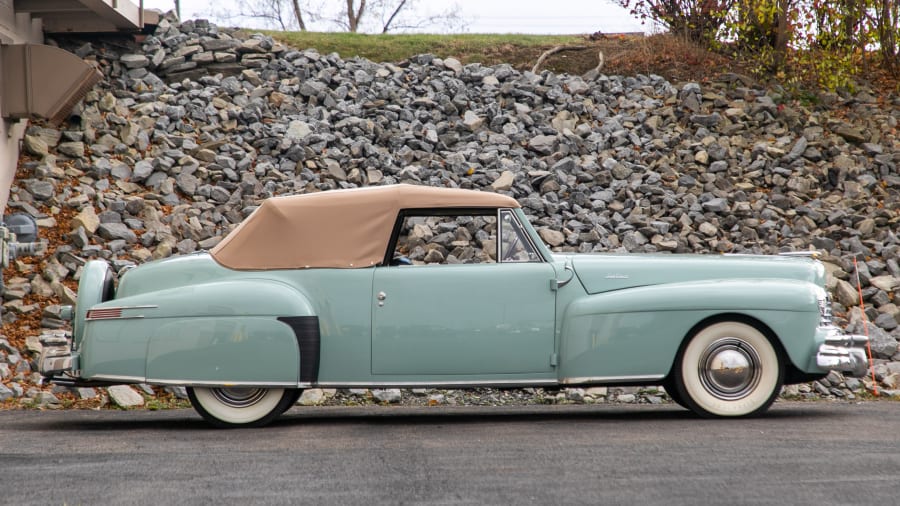 1950 lincoln continental convertible