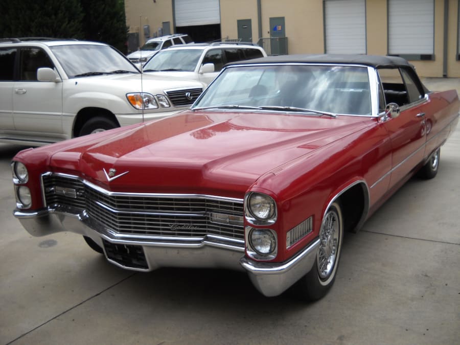 1966 Cadillac Deville Convertible at St. Charles 2012 as T94 Mecum