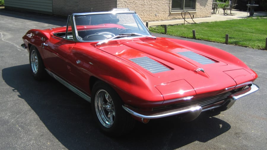1963 Chevrolet Corvette Convertible at St. Charles 2012 as F123 Mecum