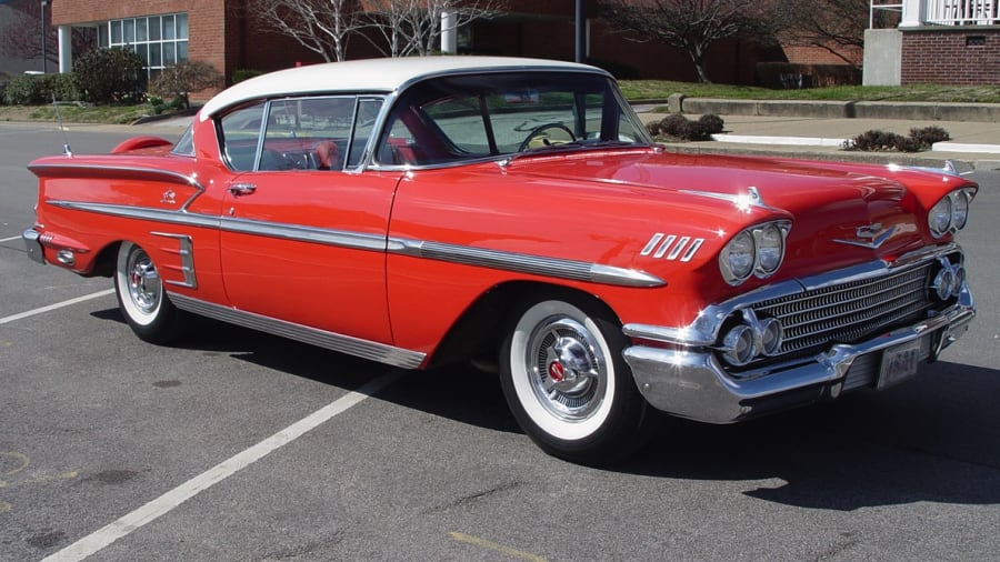 1958 Chevrolet Impala Hardtop at St. Charles 2012 as S114 Mecum Auctions