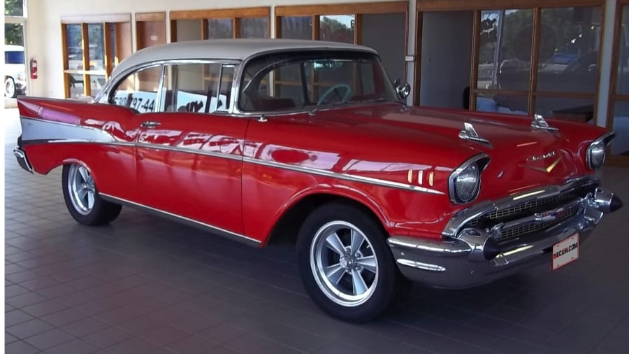 1957 Chevrolet Bel Air Hardtop at St. Charles 2012 as S215 Mecum Auctions