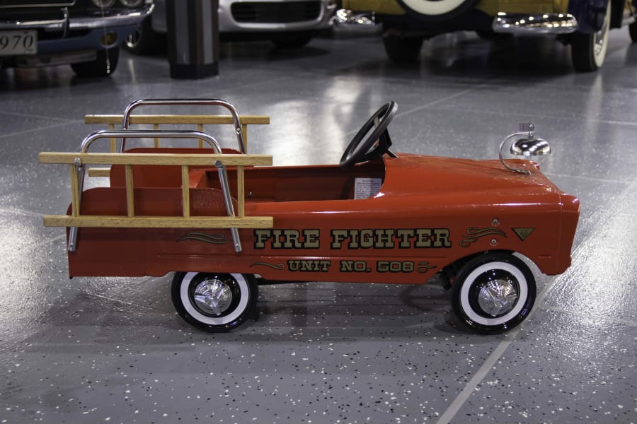 AMF Fire Truck Pedal Car 43x17x18 at Kissimmee Road Art 2019 as M358