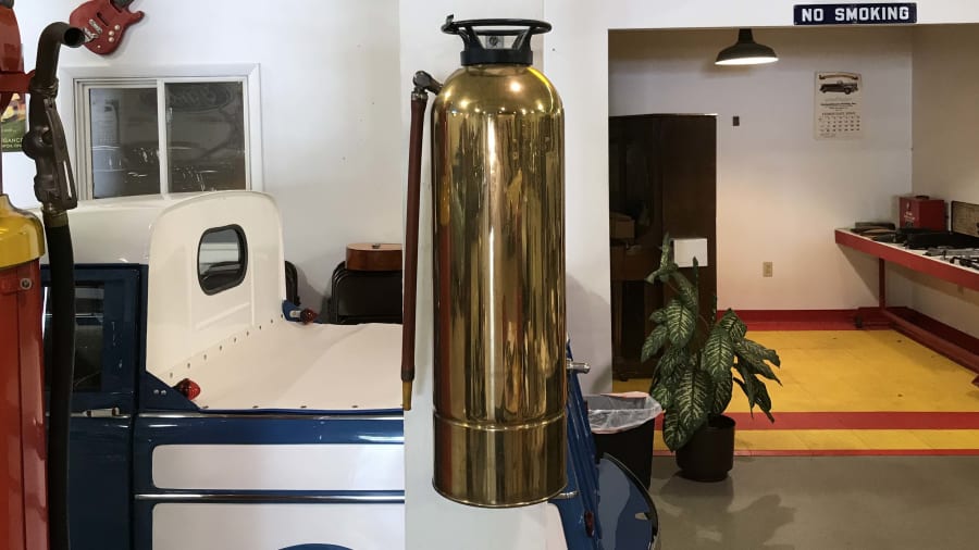 Extinguisher Brass Fire Extiguisher 9x24 at Kissimmee Road Art 2019 as