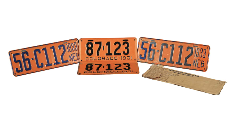 Colorado License Plates for Sale at Auction Mecum Auctions