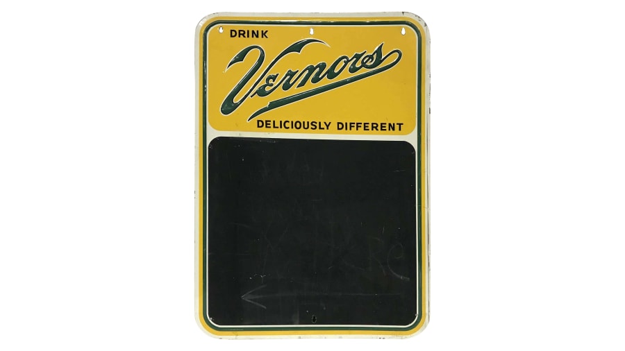 Vernors Chalkboard SST Embossed 17x24 for Sale at Auction Mecum Auctions