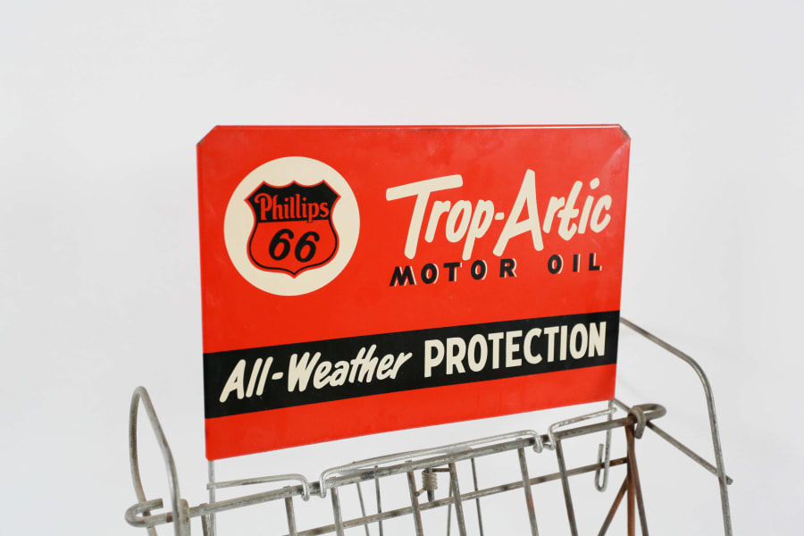 Phillips 66 Oil Rack Display 18x46x14 For Sale At Auction - Mecum
