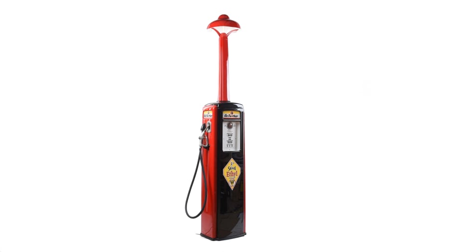 Signal Gas Tokheim Tall 39 'Station Lighter' 128x30x16 for Sale at