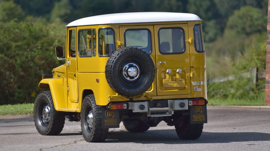 1980 Toyota Land Cruiser Yellow Boat Gone Fishing Ltd Ed of 2400