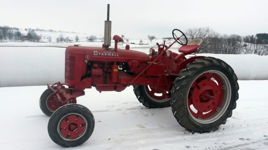 1949 Farmall C at Gone Farmin' Tractor Spring Classic 2016 as F127