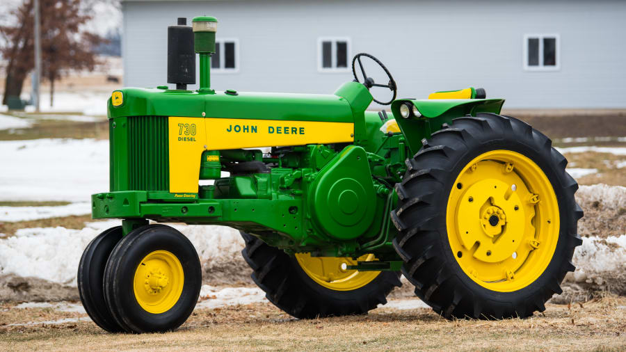 John Deere 730 Diesel Electric Start for Sale at Auction Mecum Auctions