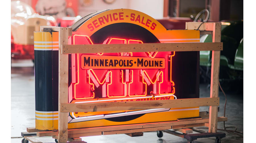 Minneapolis Moline DSPN 72x48 at Gone Farmin' Spring Classic 2017 as