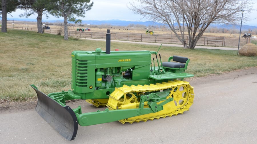 1952 John Deere MC Crawler With Rare Blade for Sale at Auction Mecum Auctions