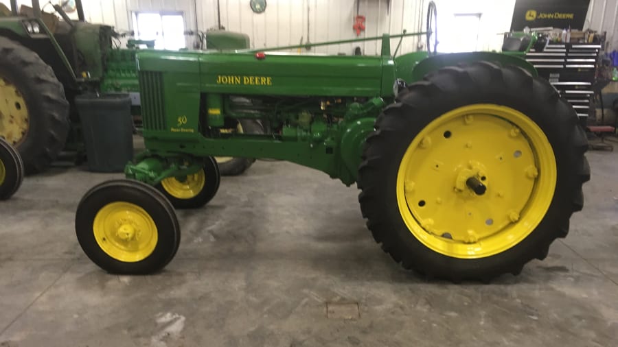 1955 John Deere 50 for sale at Davenport 2019 as F99 Mecum Auctions
