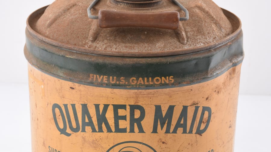USA VINTAGE QUAKER MAID 5ガロン缶 1970s USA VINTAGE QUAKER MAID 5ガロン缶 1970s 【公式通販】