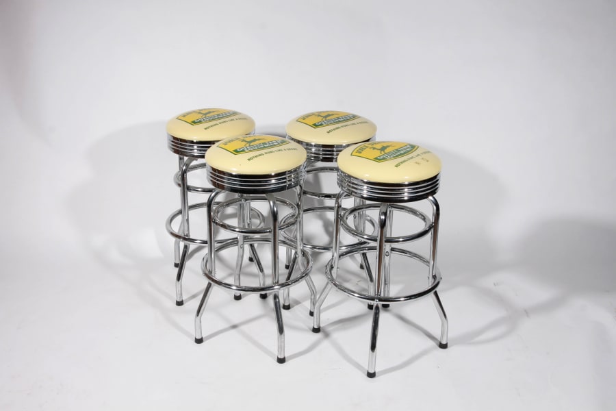 John Deere Bar Stools Lot Of 4 for Sale at Auction Mecum Auctions
