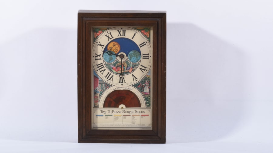 Burpee Seeds Clock 10x4x15 for Sale at Auction Mecum Auctions