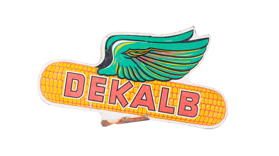 1960s Dekalb Corn Seed SingleSided Wood for Sale at Auction Mecum