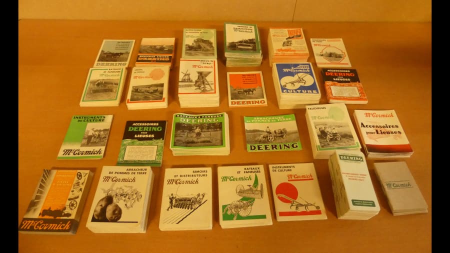 Deering And McCormick Literature at Davenport 2020 as H229 Mecum Auctions