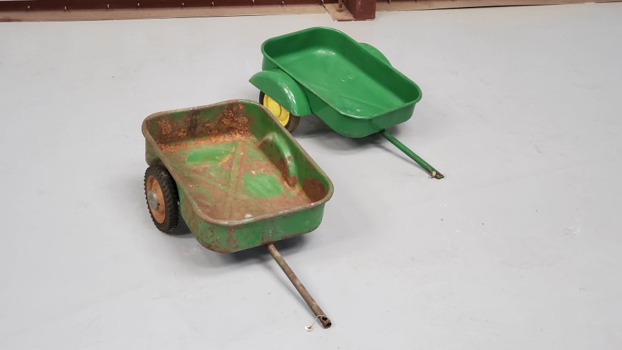 John Deere Pedal Tractor Wagons for Sale at Auction Mecum Auctions