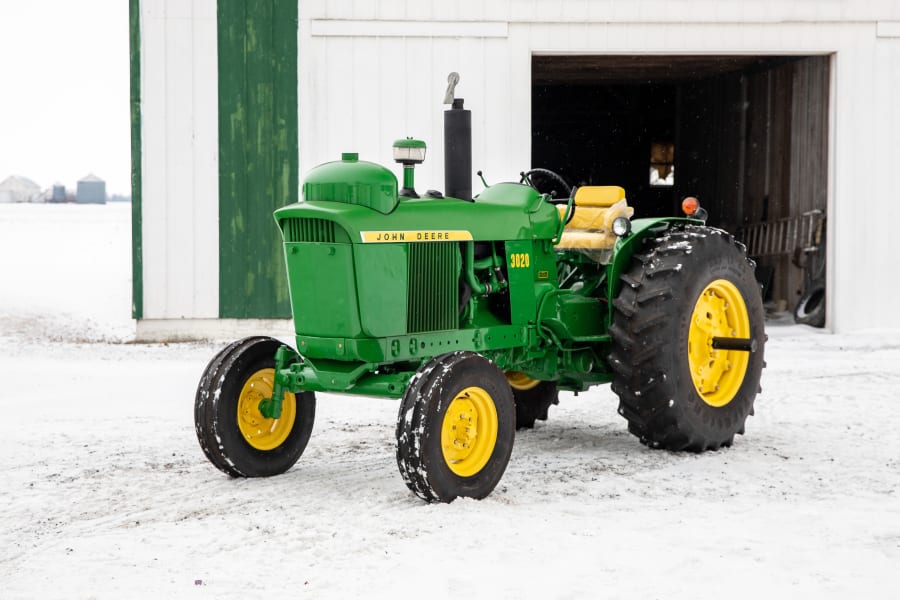 1968 John Deere 3020 LP Syncro at Gone Farmin' Spring Classic 2022 as ...