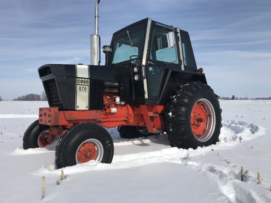 1971 Case 870 Black Knight for Sale at Auction Mecum Auctions