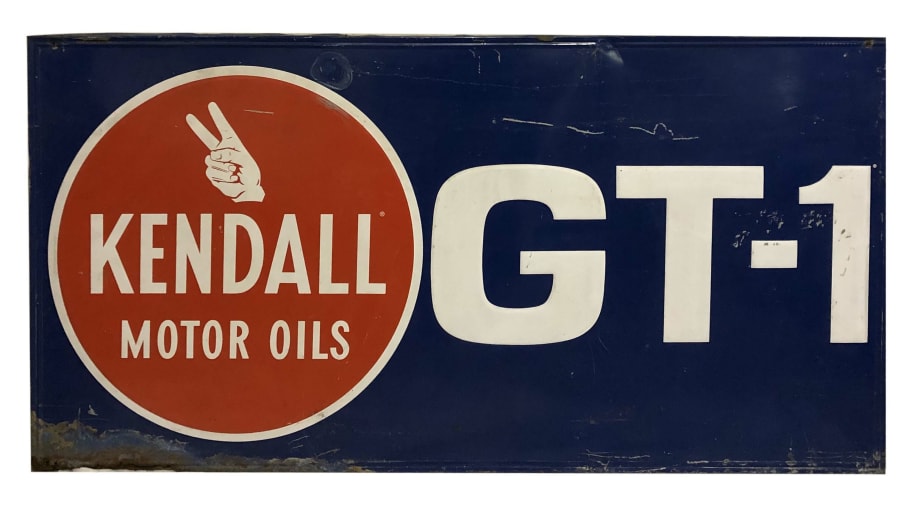 Kendall Motor Oil SingleSided Tin Sign for Sale at Auction Mecum