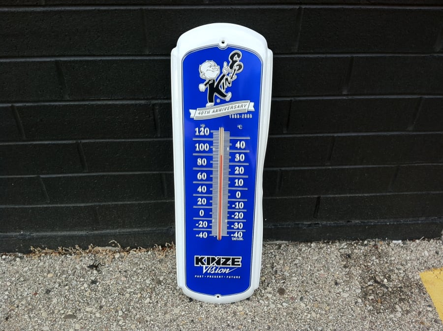 Kinze Thermometer at Gone Farmin' Fall 2012 as J180 Mecum Auctions