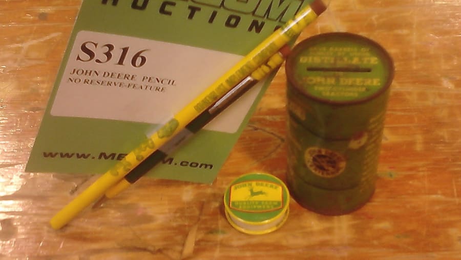 John Deere Pencil at Gone Farmin' Iowa 2012 as S316 Mecum Auctions