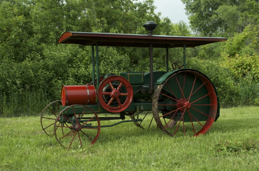 Fairbanks Engine Scaled Tractor at Gone Farmin' Walworth 2013 as S102