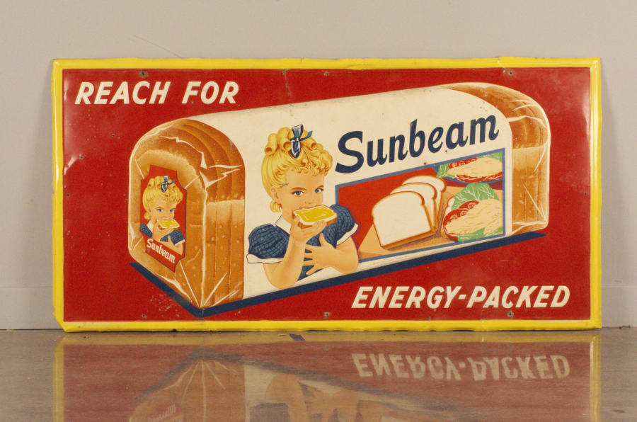 Sunbeam Bread SSTE 36x72 for sale at Gone Farmin' Walworth 2013 as M183