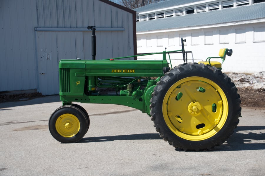 1953 John Deere 50 for sale at Gone Farmin' Tractor Spring Classic 2014