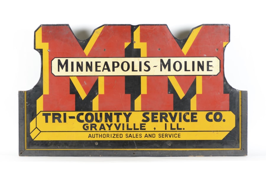 Minneapolis Moline SST 59x34 for Sale at Auction Mecum Auctions