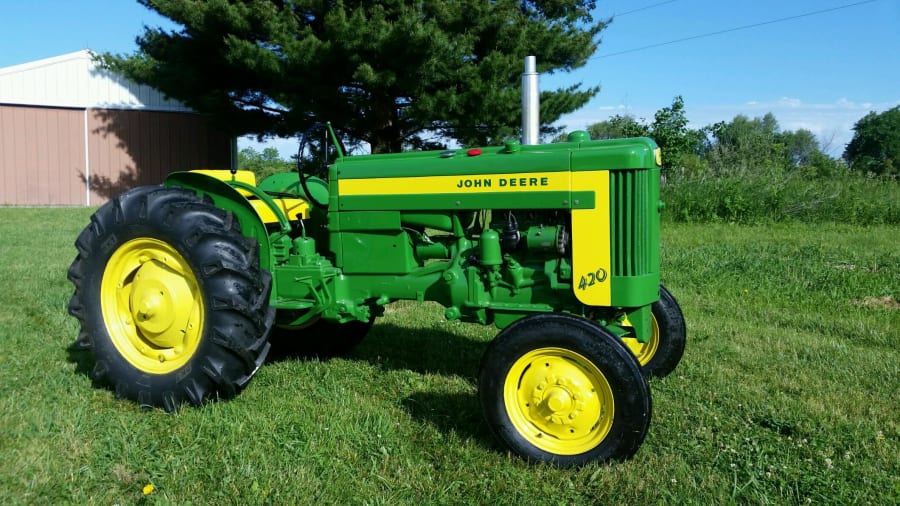 John Deere 420 Utility All Fuel for Sale at Auction Mecum Auctions