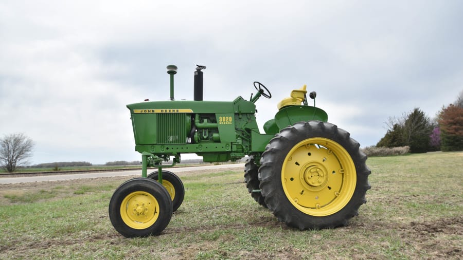 1968 John Deere 3020 Diesel HiCrop for Sale at Auction Mecum Auctions