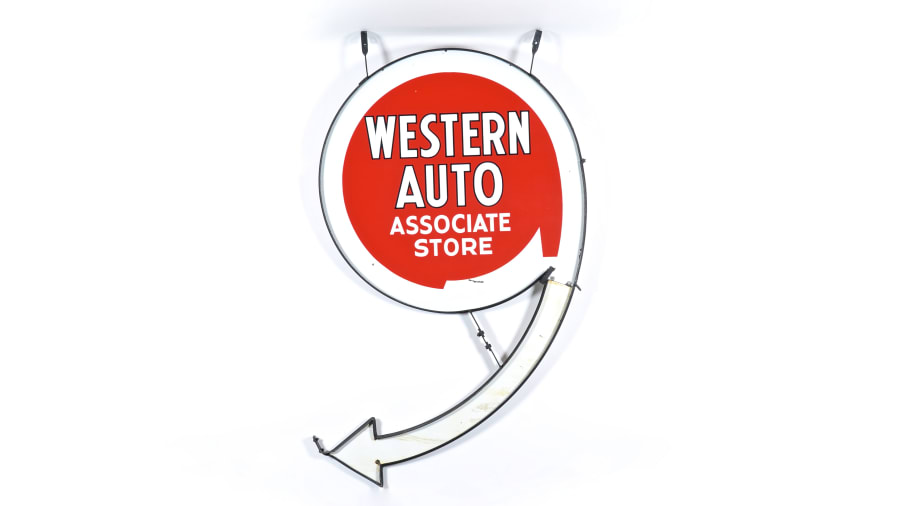Western Auto Associate Store DSP 56x93 at Charles Schneider Collection